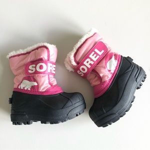 Sorel Toddler Girl Snow Winter Boots Size 7
